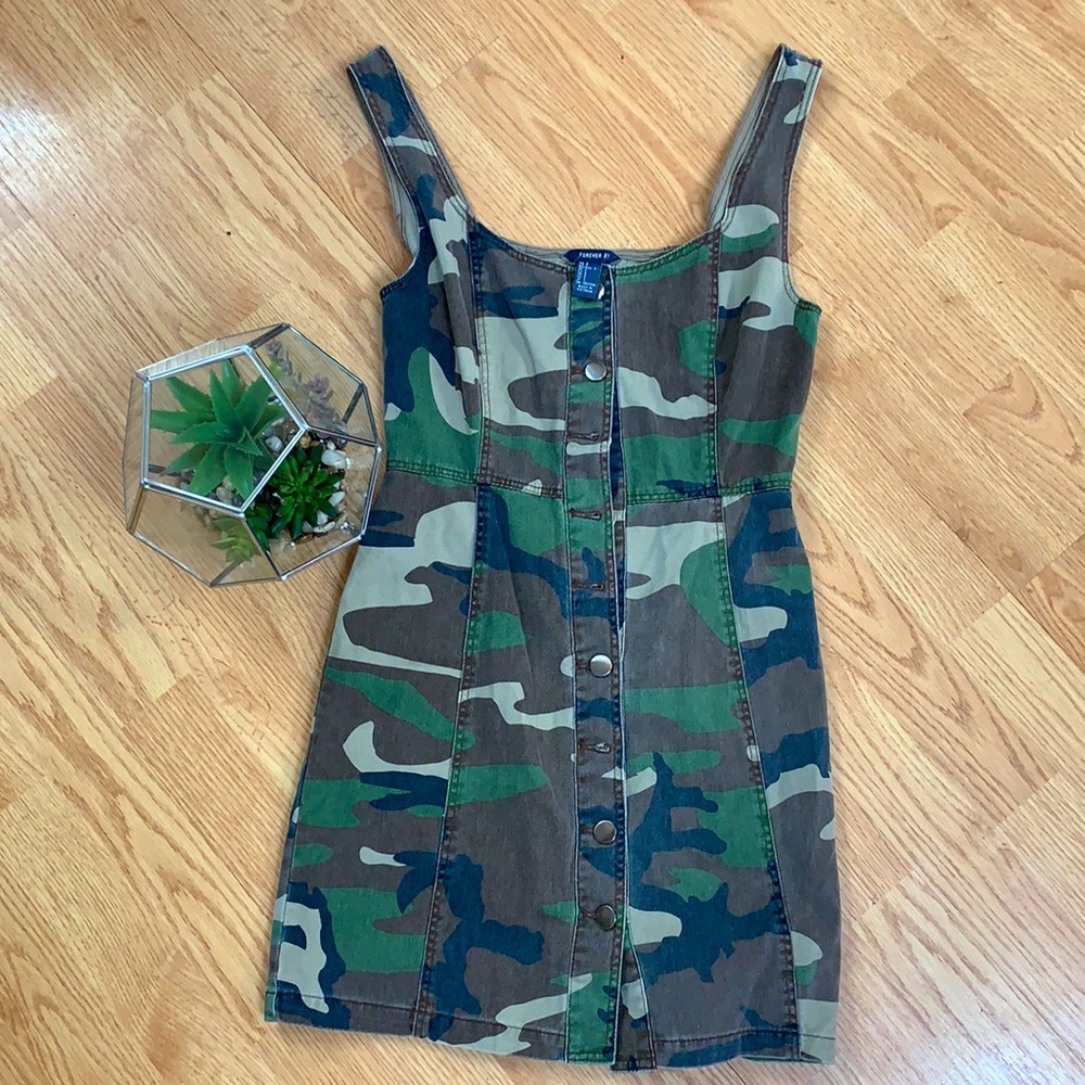 Forever 21 Camo dress